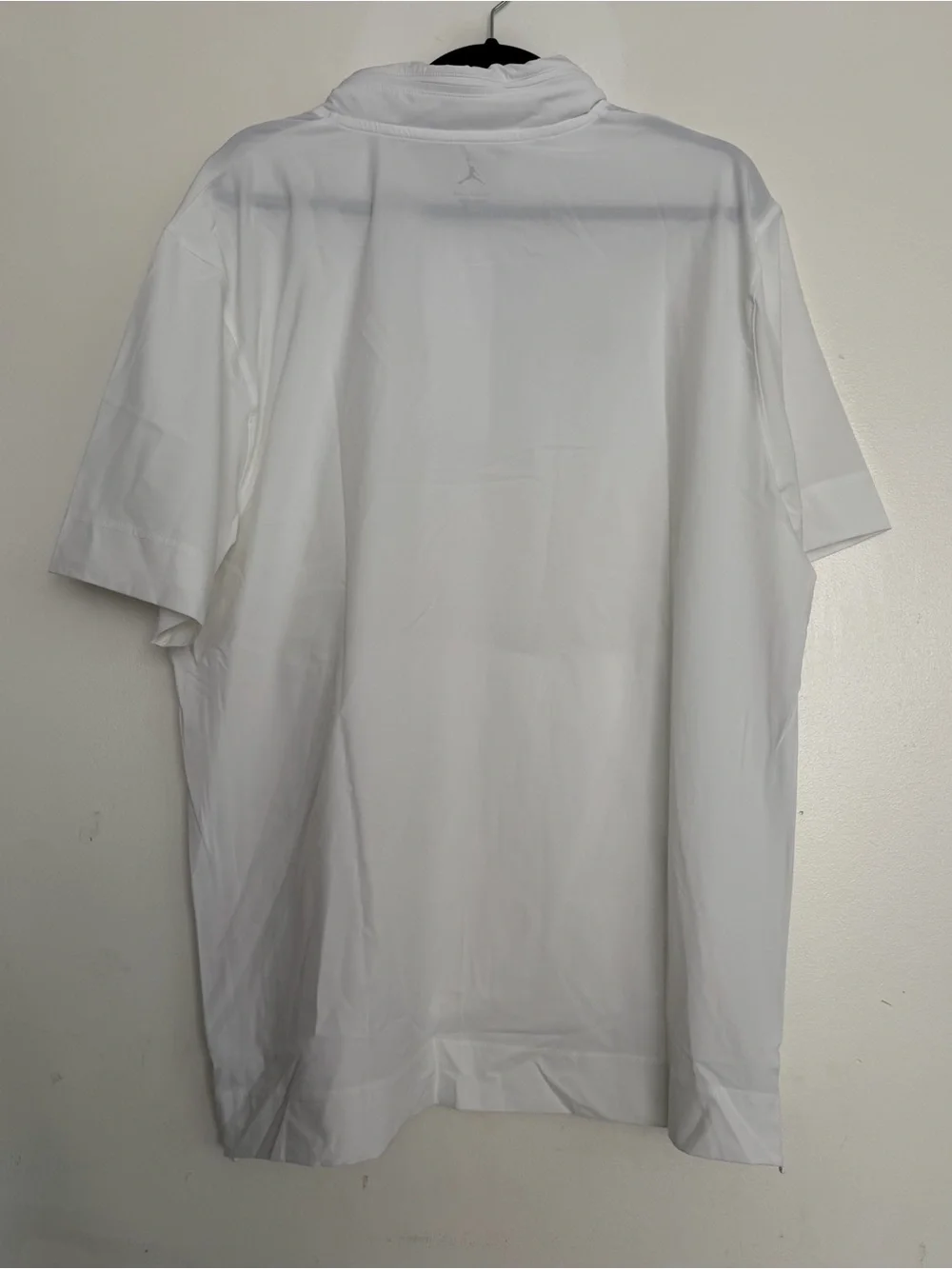 Men’s Jordan Lightweight Coach Short Sleeve Jacket White Size Large
